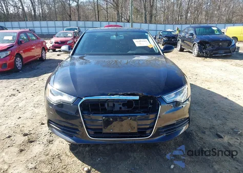2013 Audi A6 3.0T Premium from USA, damaged, VIN WAUGGAFC9DN069535
